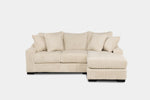 531079301:Casper Reversible Sofa Chaise in Pony Cream Front View
