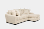 531079301:Casper Reversible Sofa Chaise in Pony Cream Angle View