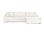 CASPER033:Casper Sofa Chaise Sectional, Front