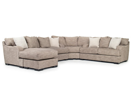 Catamaran 3 Piece Reversible Chaise Sectional