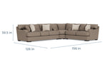 CATACUST1:Catamaran 3 Piece Sectional, 
