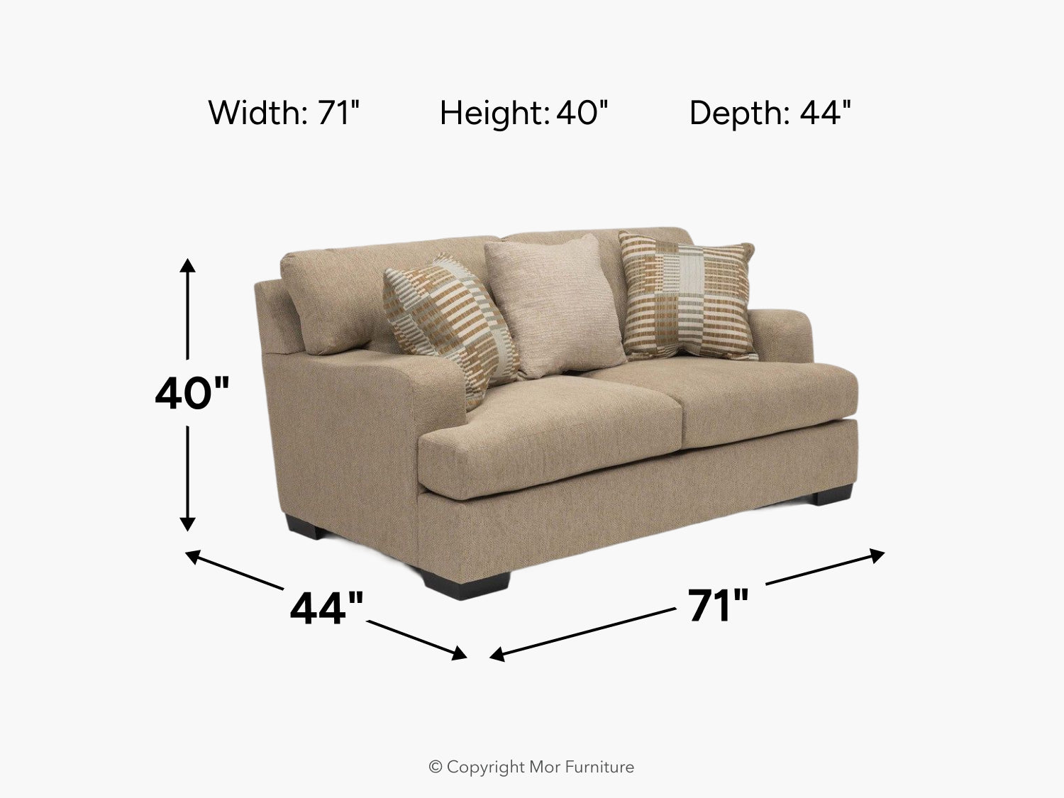 978888393:Celine Loveseat, 