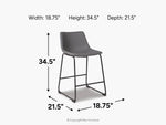 366107263:Centiar Counter Height Stool, 