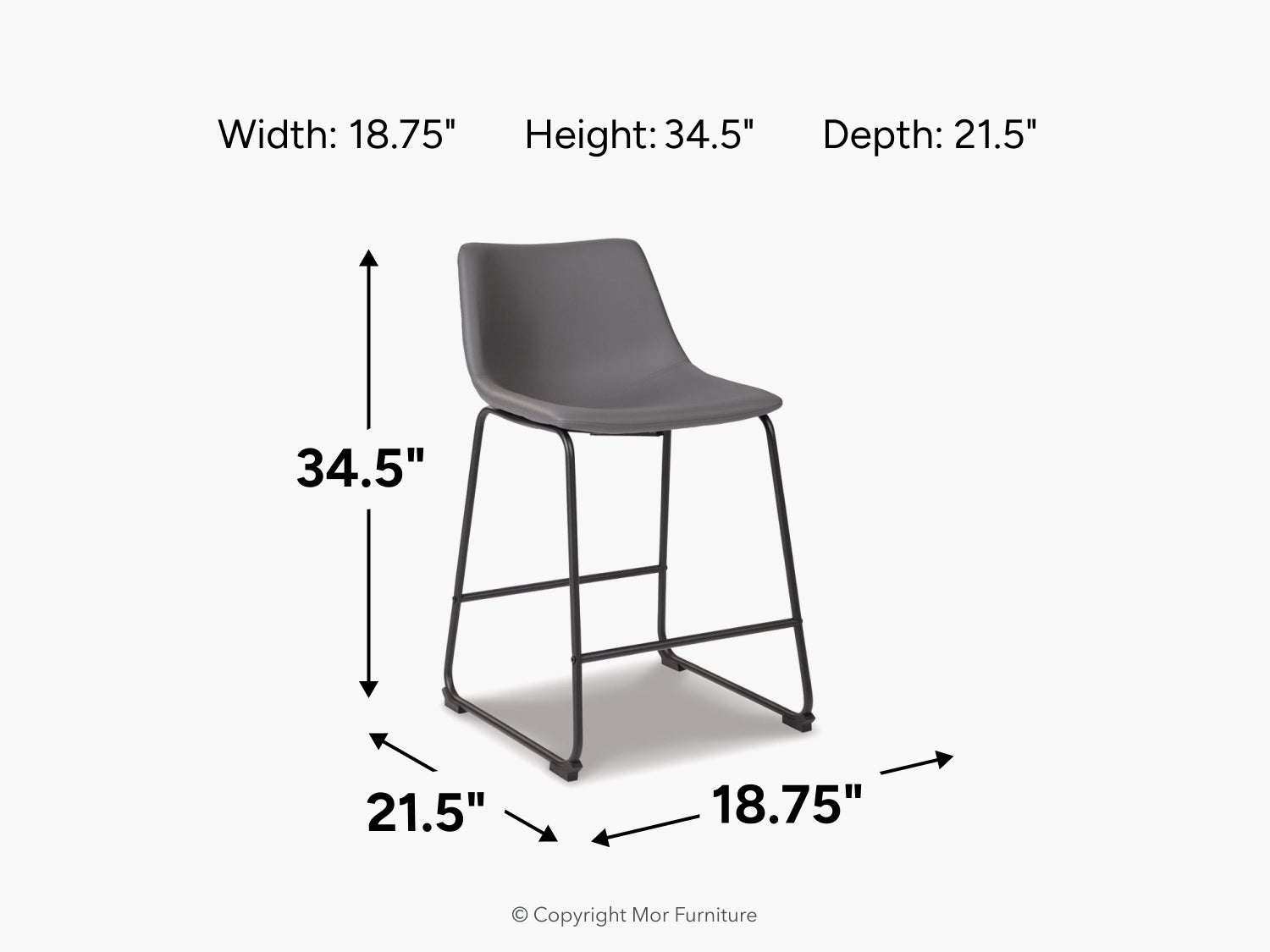 366107263:Centiar Counter Height Stool, 