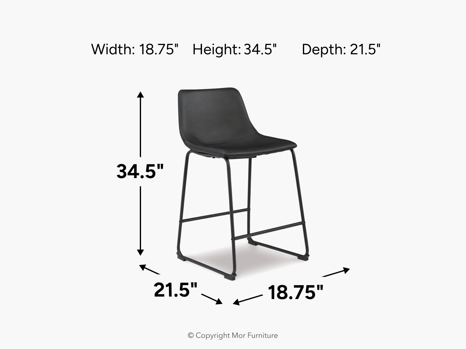 980912862:Centiar Counter Height Stool, 
