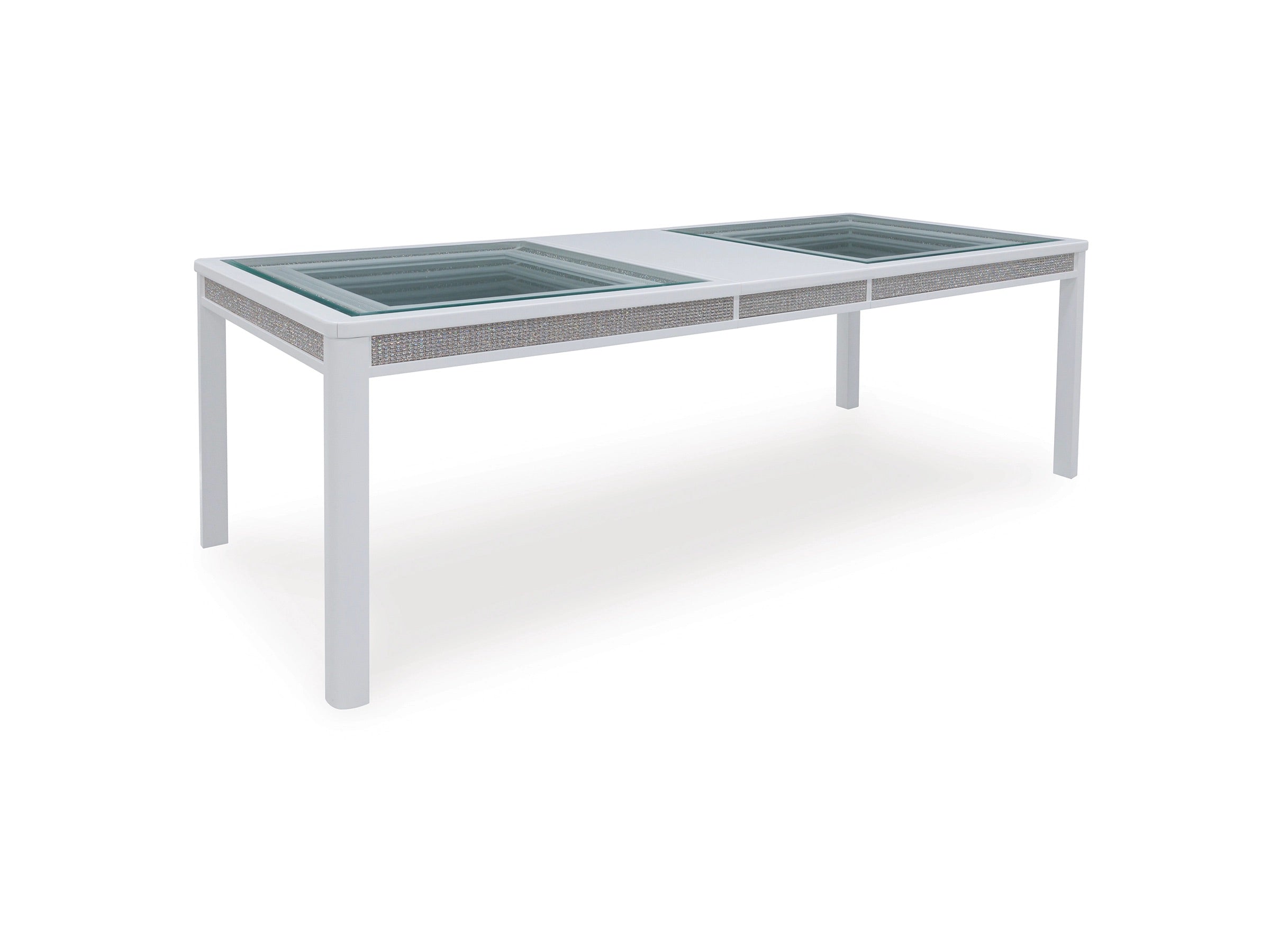 CHALANNAB:Chalanna Dining Table & 6 Chai, Angle