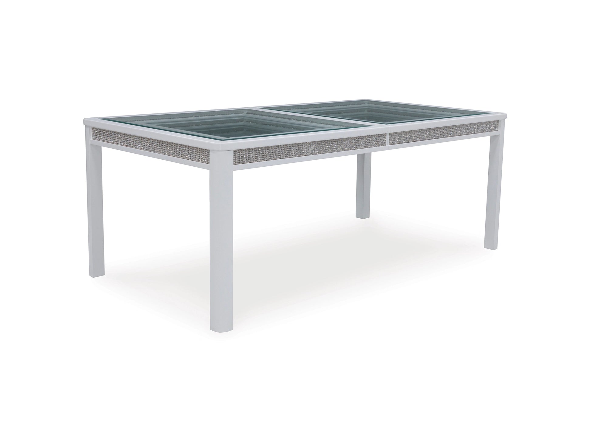 CHALANNAB:Chalanna Dining Table & 6 Chai, Angle