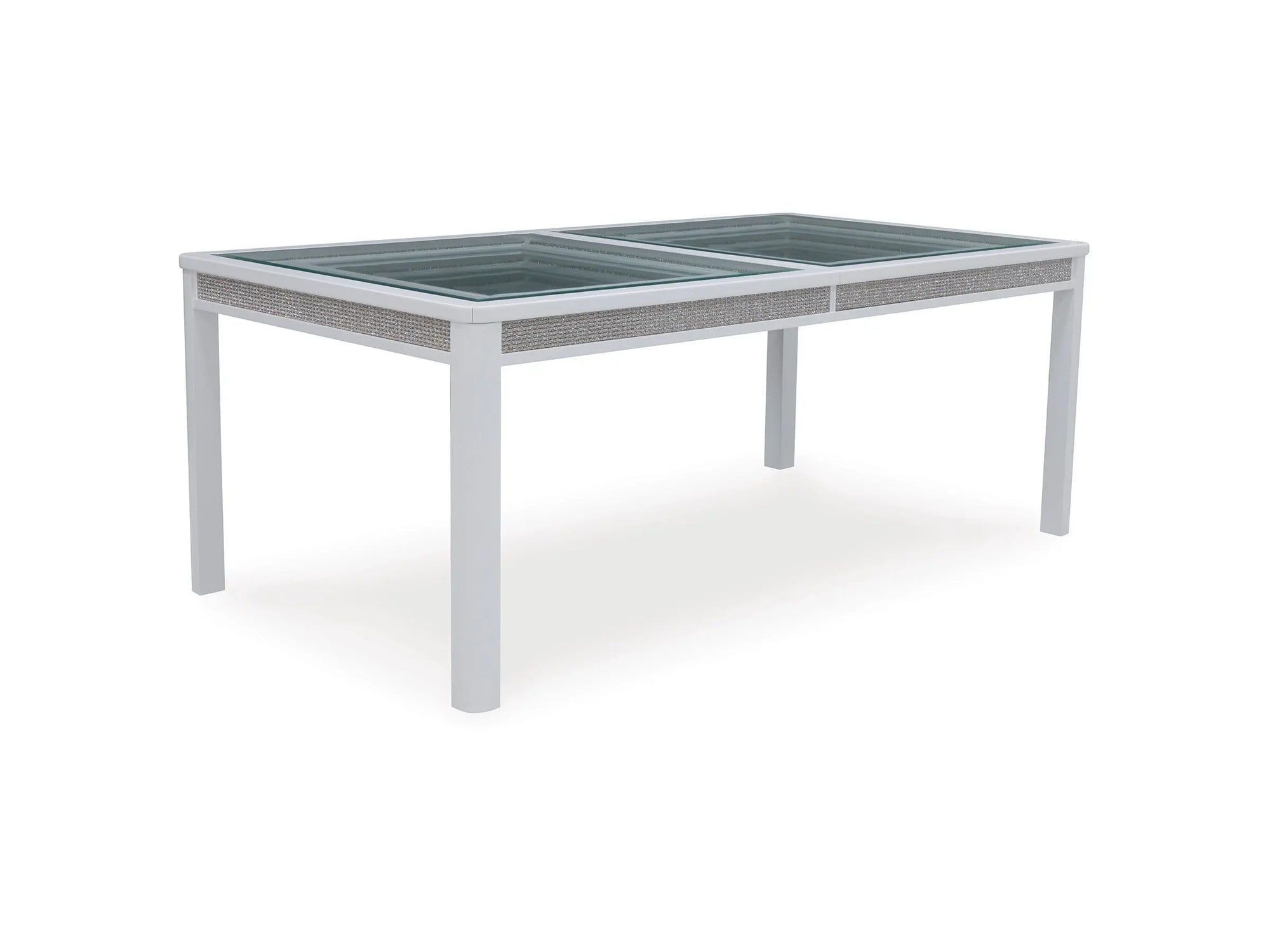 CHALANNAB:Chalanna Dining Table & 6 Chai, Angle