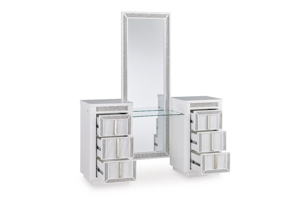 CHALANNA7:Chalanna Vanity & Mirror & Sto, Open