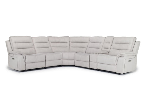 Chanell 6 Piece 2 Power Sectional