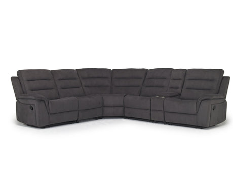 Chanell 6 Piece Reclining Sectional