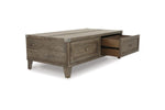 366476109:Chazney Lift Top Cocktail Tabl, Angle