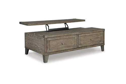366476109:Chazney Lift Top Cocktail Tabl, Open