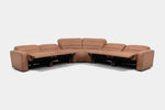 CHELSEY05:Chelsey 5 Piece Power Sectional With Power Armless Recliner,  ReclinedAngled