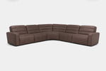 CHELSEY25:Chelsey 5 Piece Power Sectional With Power Armless Recliner, Angled