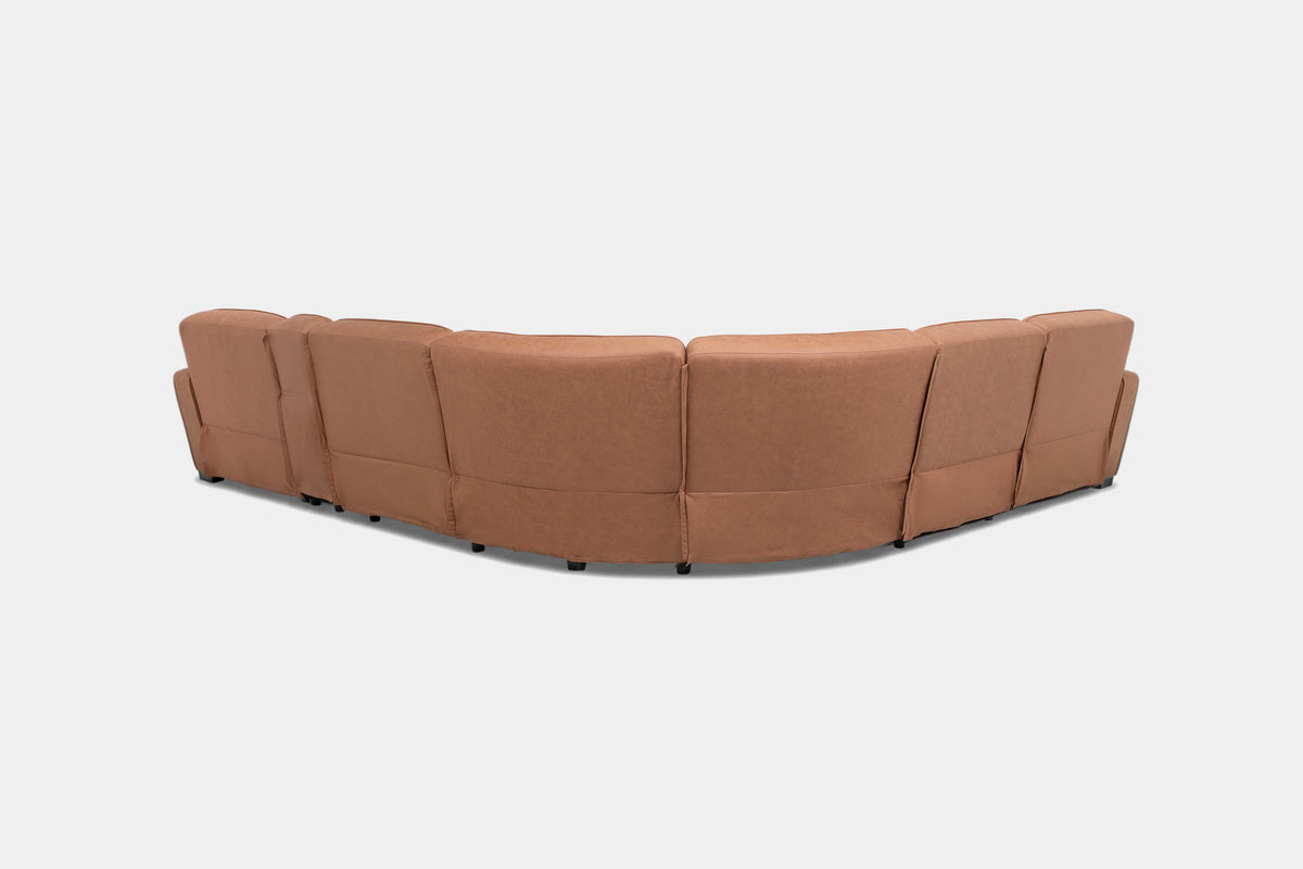 CHELSEY00:Chelsey 6 Piece Power Sectional, Back
