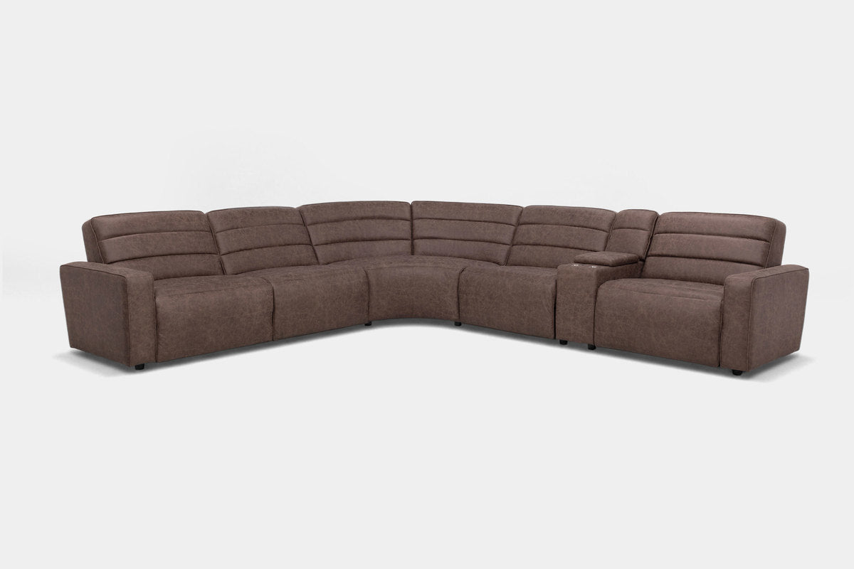 CHELSEY10:Chelsey 6 Piece Power Sectional, Angled