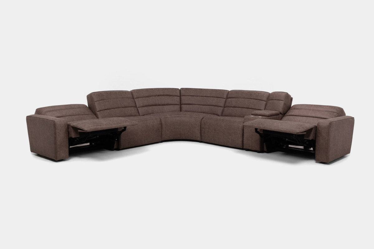 CHELSEY10:Chelsey 6 Piece Power Sectional, Angled