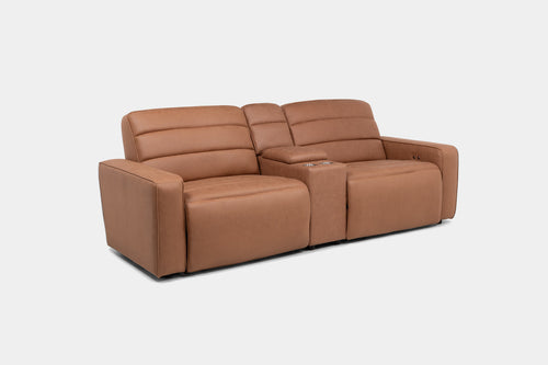 CHELSEY19:Chelsey Power Sofa & Console Loveseat, Angled