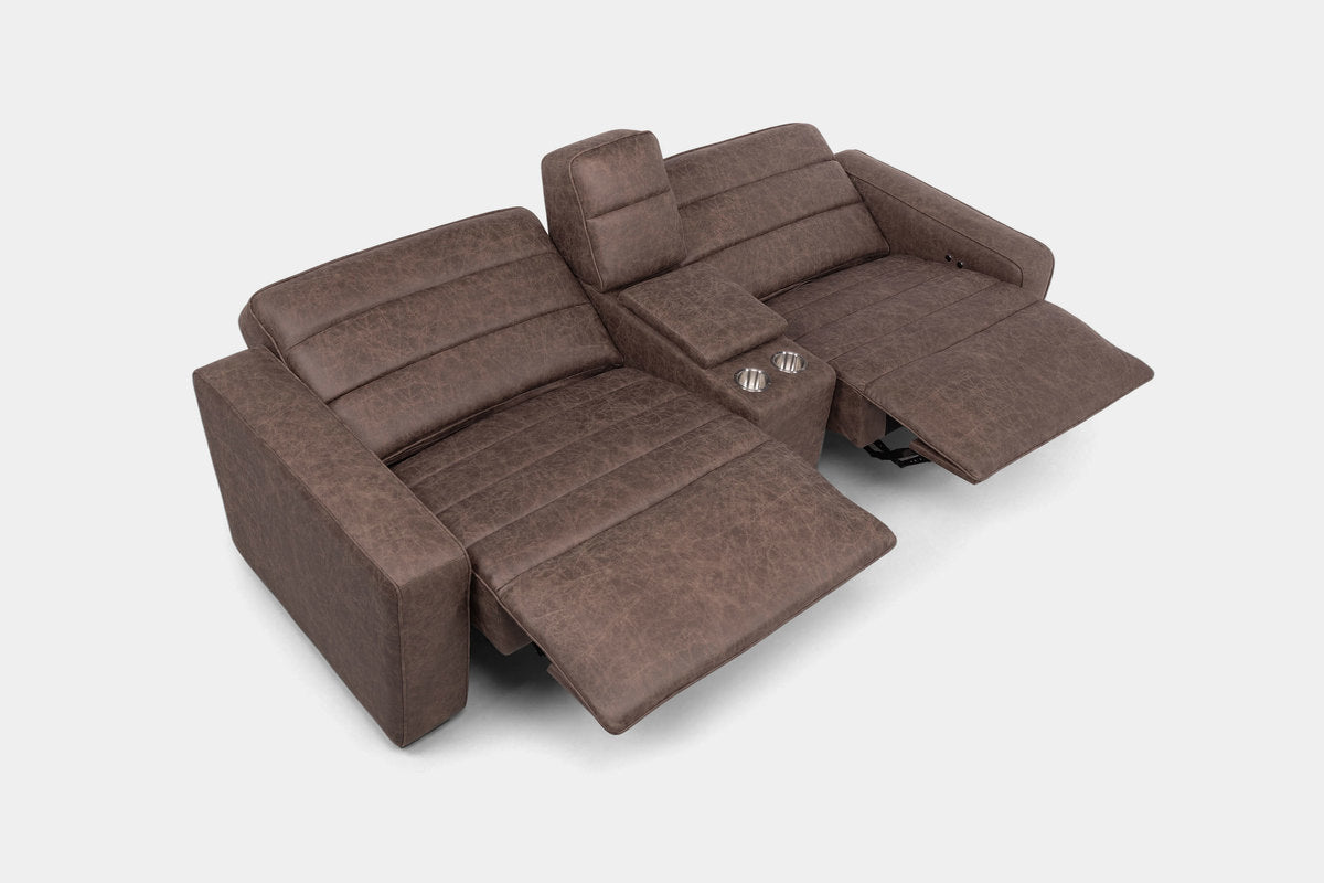 CHELSEY21:Chelsey Power Console Loveseat, Angled