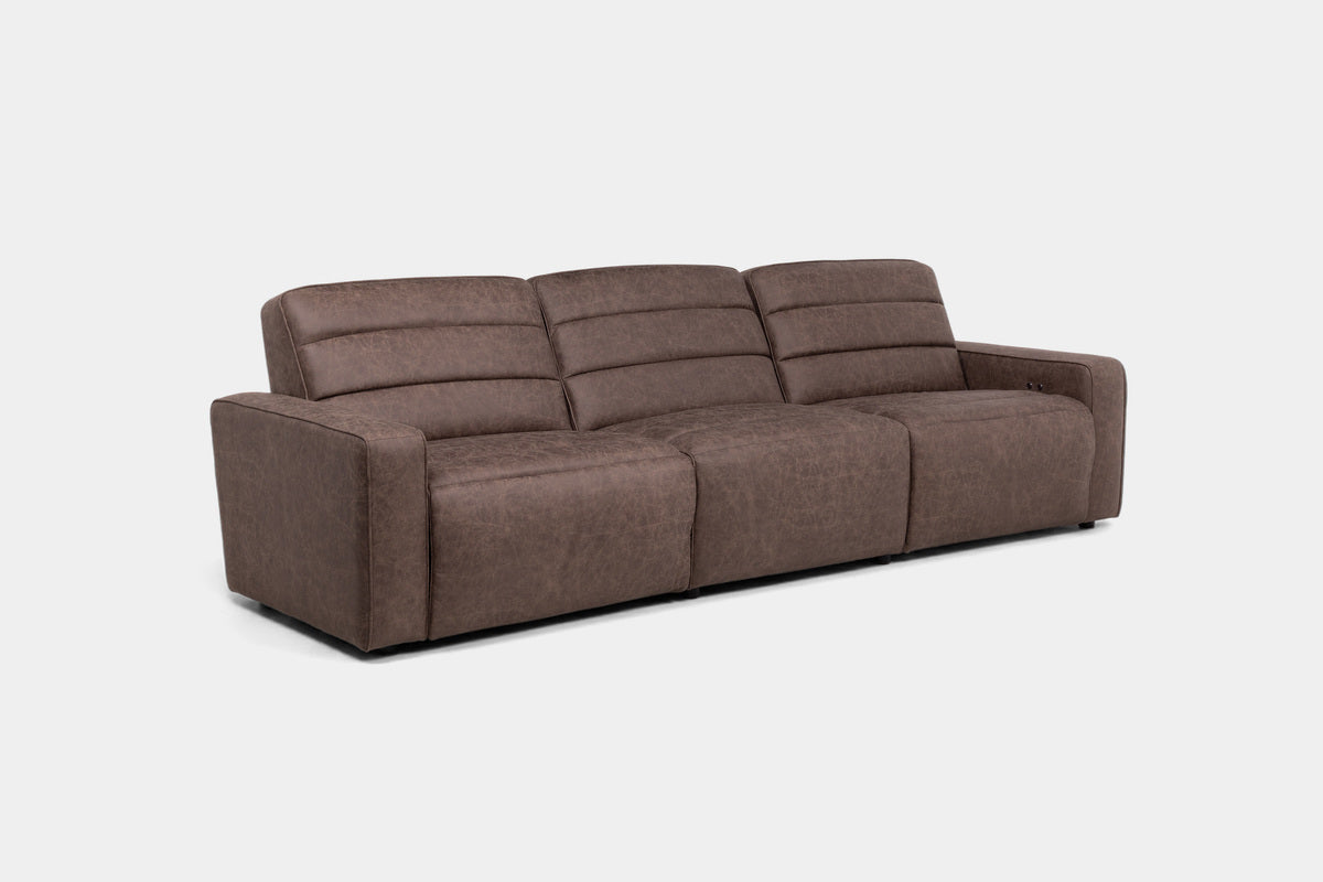 CHELSEY23:Chelsey Power Sofa & Loveseat, Angled