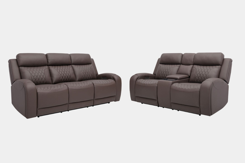 CHILLX001:Chillax 2 Power Sofa & Console Loveseat, 