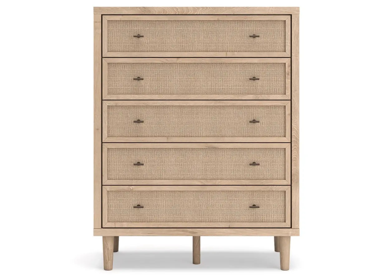 CIELDEN16:Cielden Upholstered Bed & Dres, Front