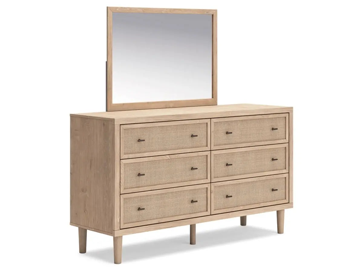 CIELDEN05:Cielden Panel Bed & Dresser & , AngledAngle