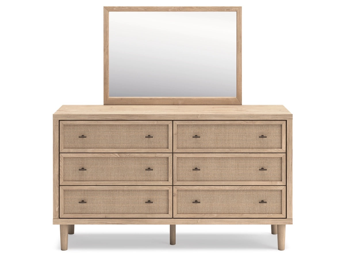 CIELDEN05:Cielden Panel Bed & Dresser & , Front