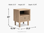 023978115:Cielden Nightstand, 