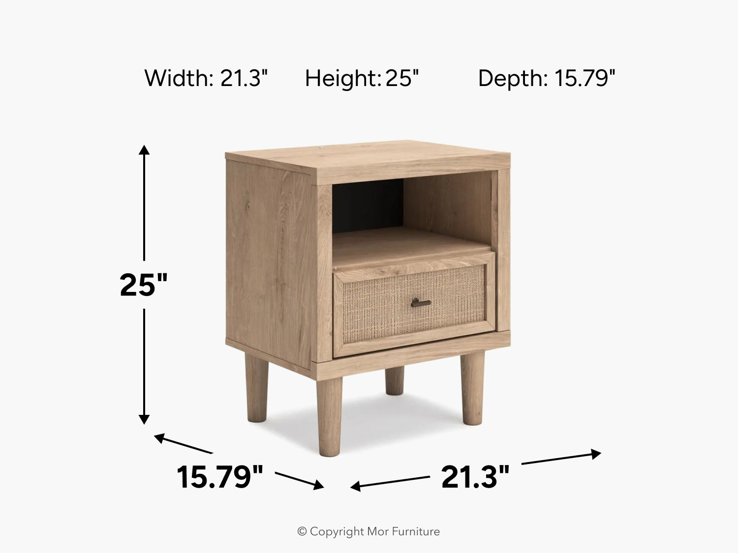 023978115:Cielden Nightstand, 