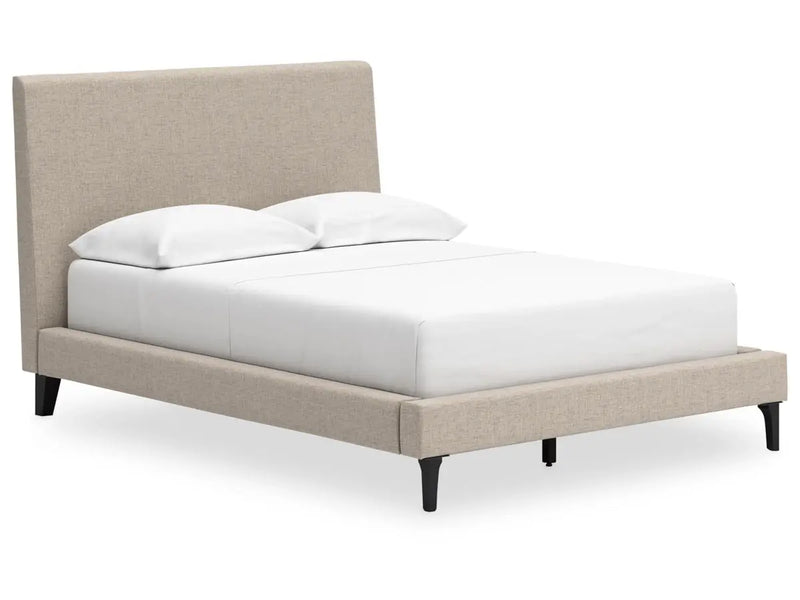 CIELDEN16:Cielden Upholstered Bed & Dres, AngledAngle