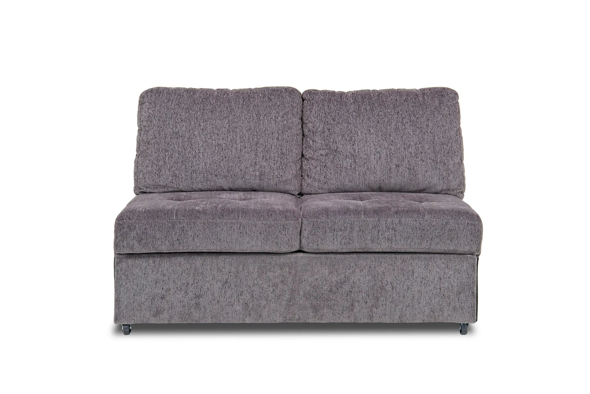 071076351:Claire Armless Full Sleeper Loveseat in Gray, Image 2