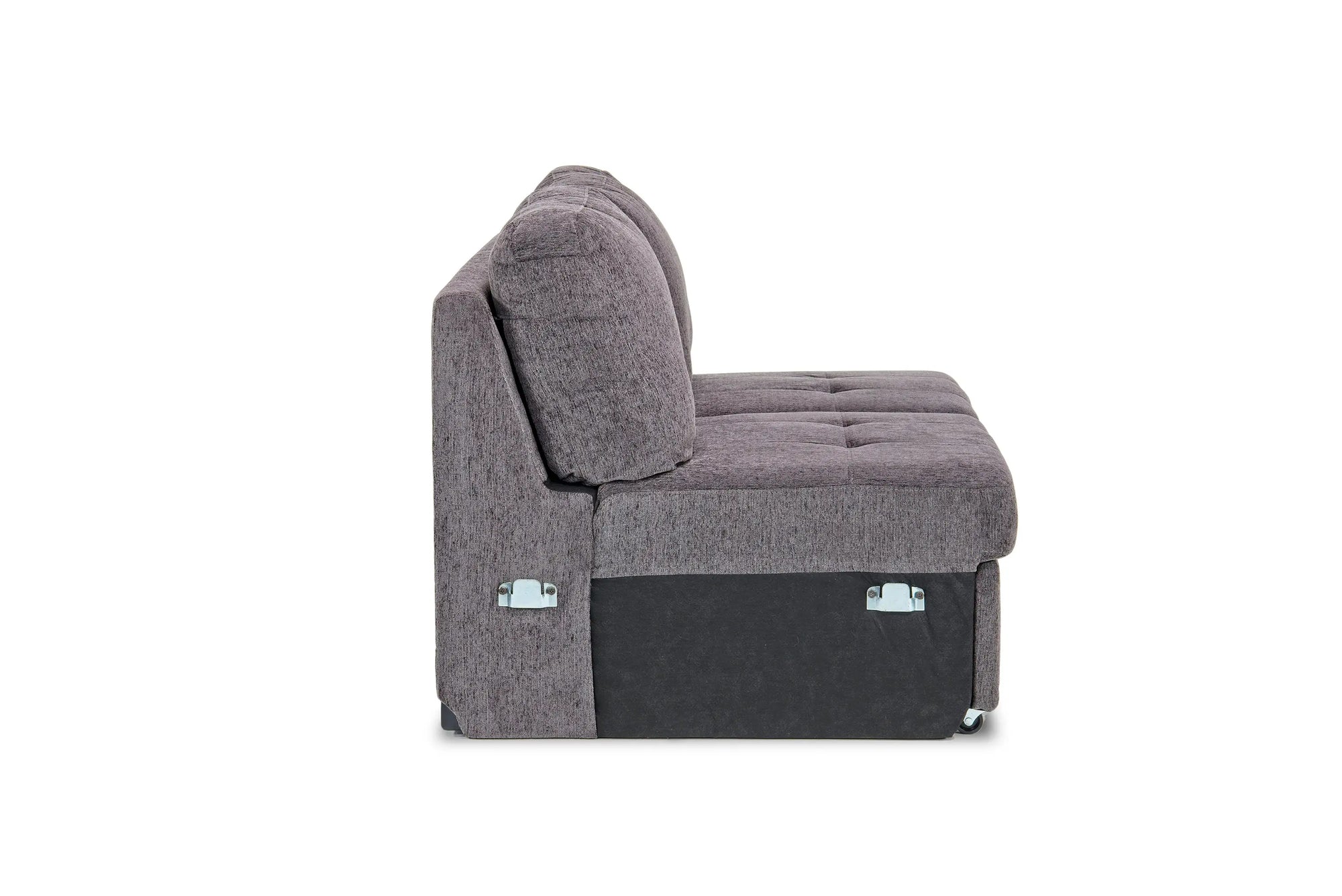 071076351:Claire Armless Full Sleeper Loveseat in Gray, Image 3