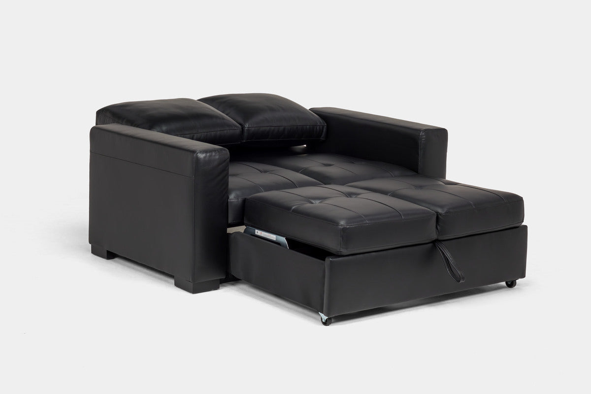 121400015:Claire Full Sleeper Loveseat, BackAngle