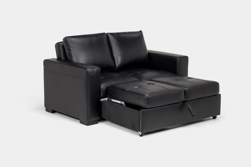 121400015:Claire Full Sleeper Loveseat, Angle