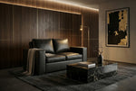 121400015:Claire Full Sleeper Loveseat, Styled