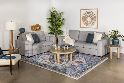 CLAIRE107:Claire Queen Pullout Sofa & Fu, 