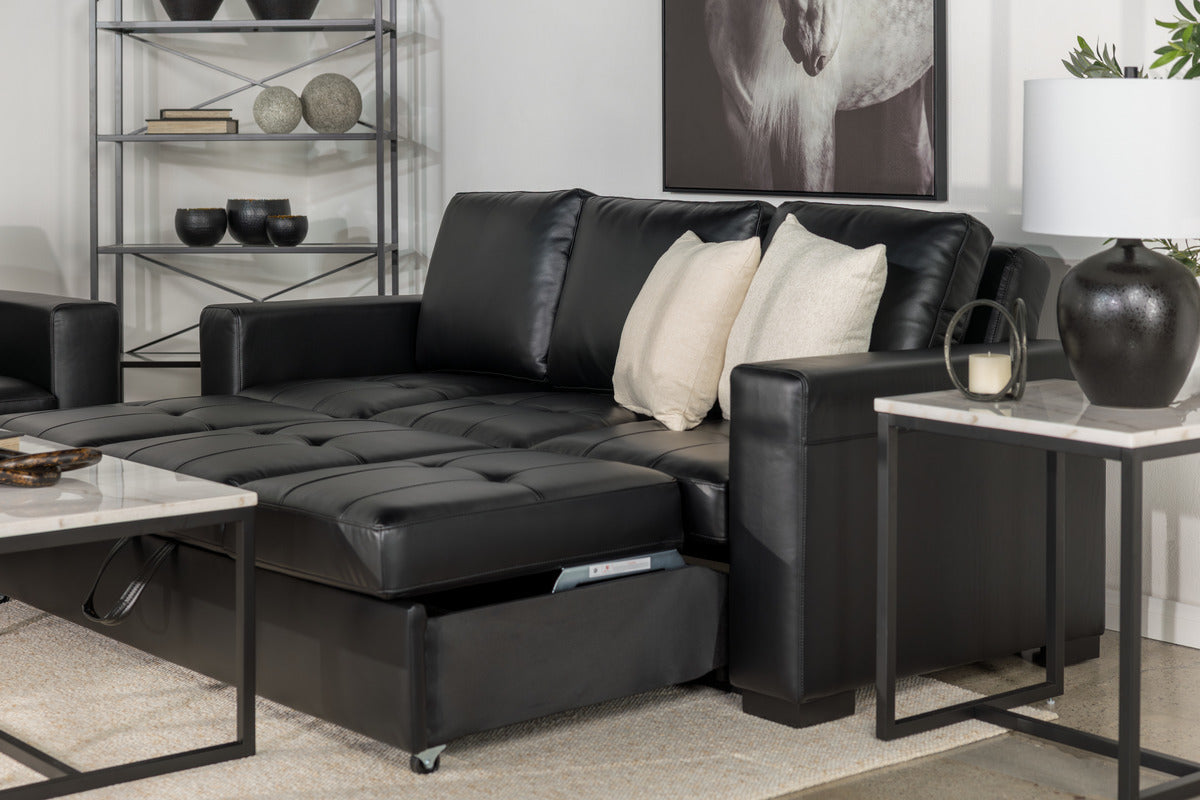 CLAIRE007:Claire Queen Pullout Sofa & Fu, 
