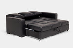 CLAIRE007:Claire Queen Pullout Sofa & Fu, BackAngle
