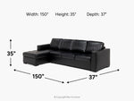 CLAIRE050:Claire Queen Pullout Sofa Chaise, 