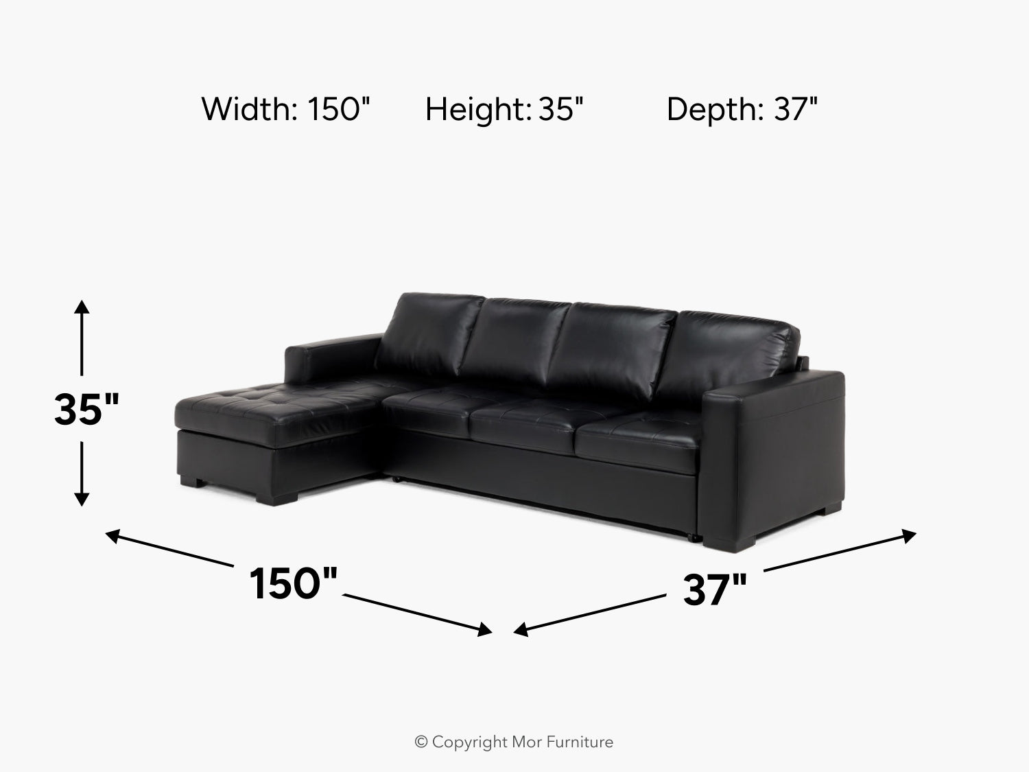 CLAIRE050:Claire Queen Pullout Sofa Chaise, 