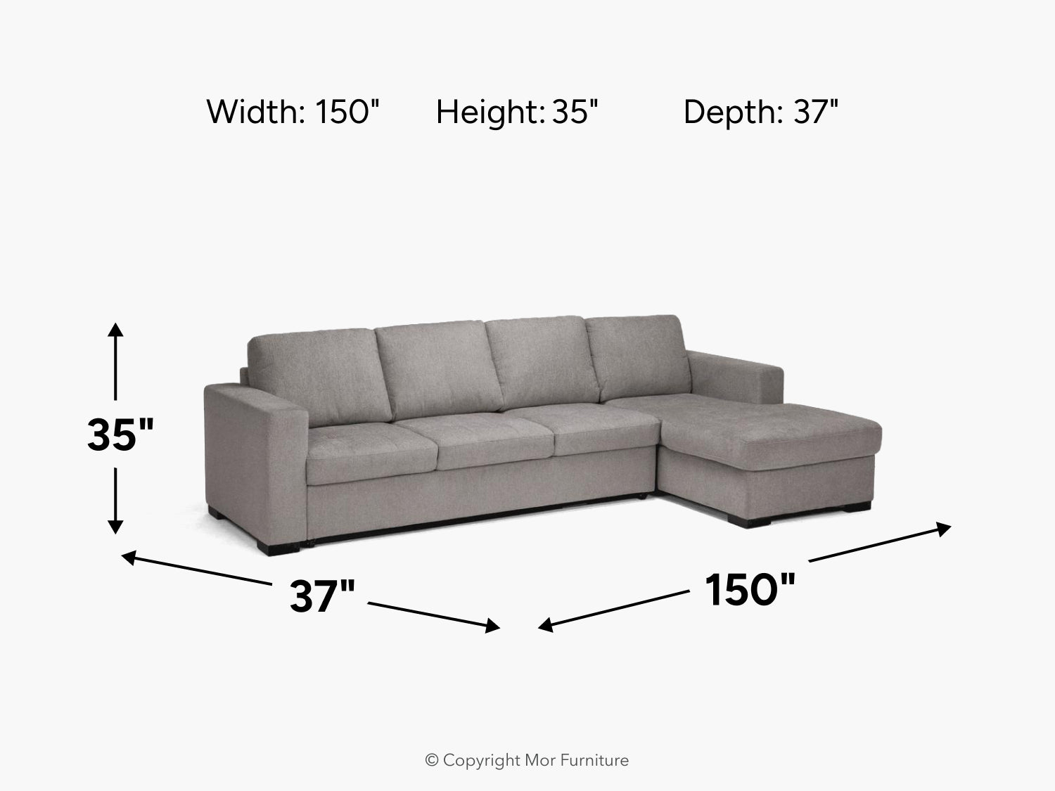 CLAIRE151:Claire Queen Pullout Sofa Chaise, 