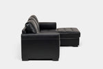 CLAIRE000:Claire Full Pullout Sofa Chais, Side