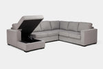 CLAIRE104:Claire Full Pullout Tux Chaise, AngledOpen