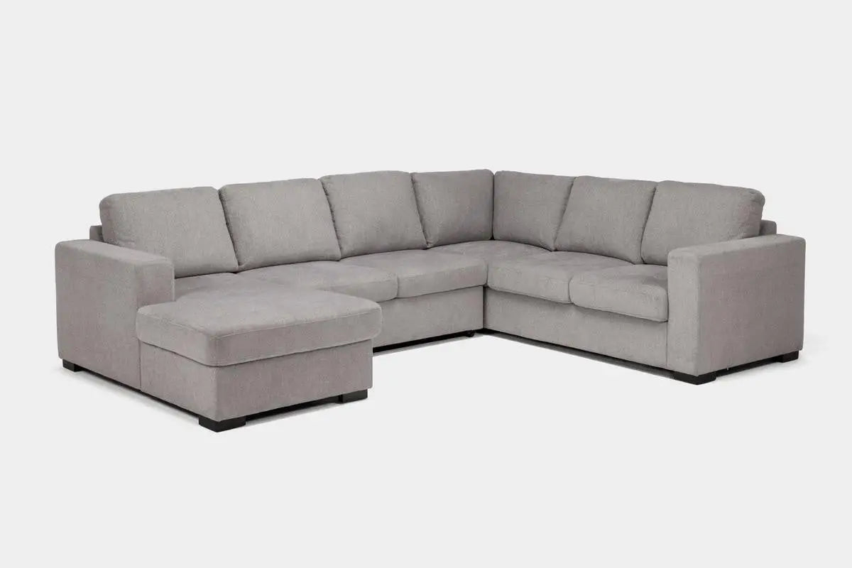 CLAIRE104:Claire Full Pullout Tux Chaise, Angled