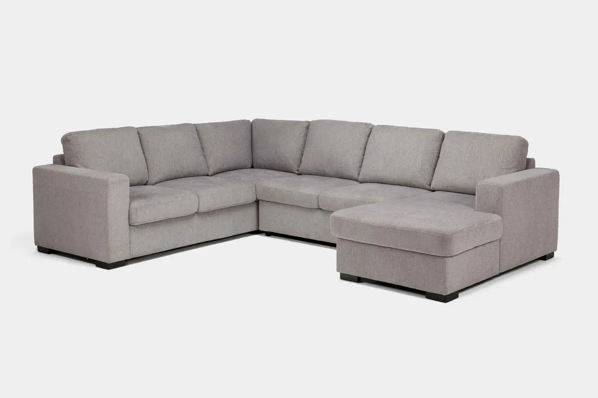 CLAIRE105:Claire Full Pullout Tux Chaise, Angled