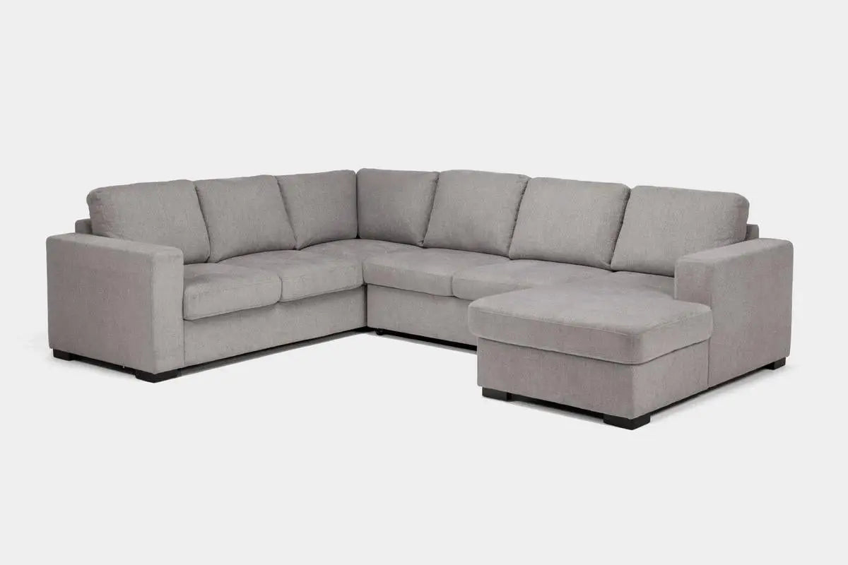 CLAIRE105:Claire Full Pullout Tux Chaise, Angled