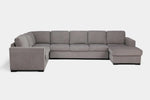 CLAIRE159:Claire Full Pullout Tux Chaise, Front