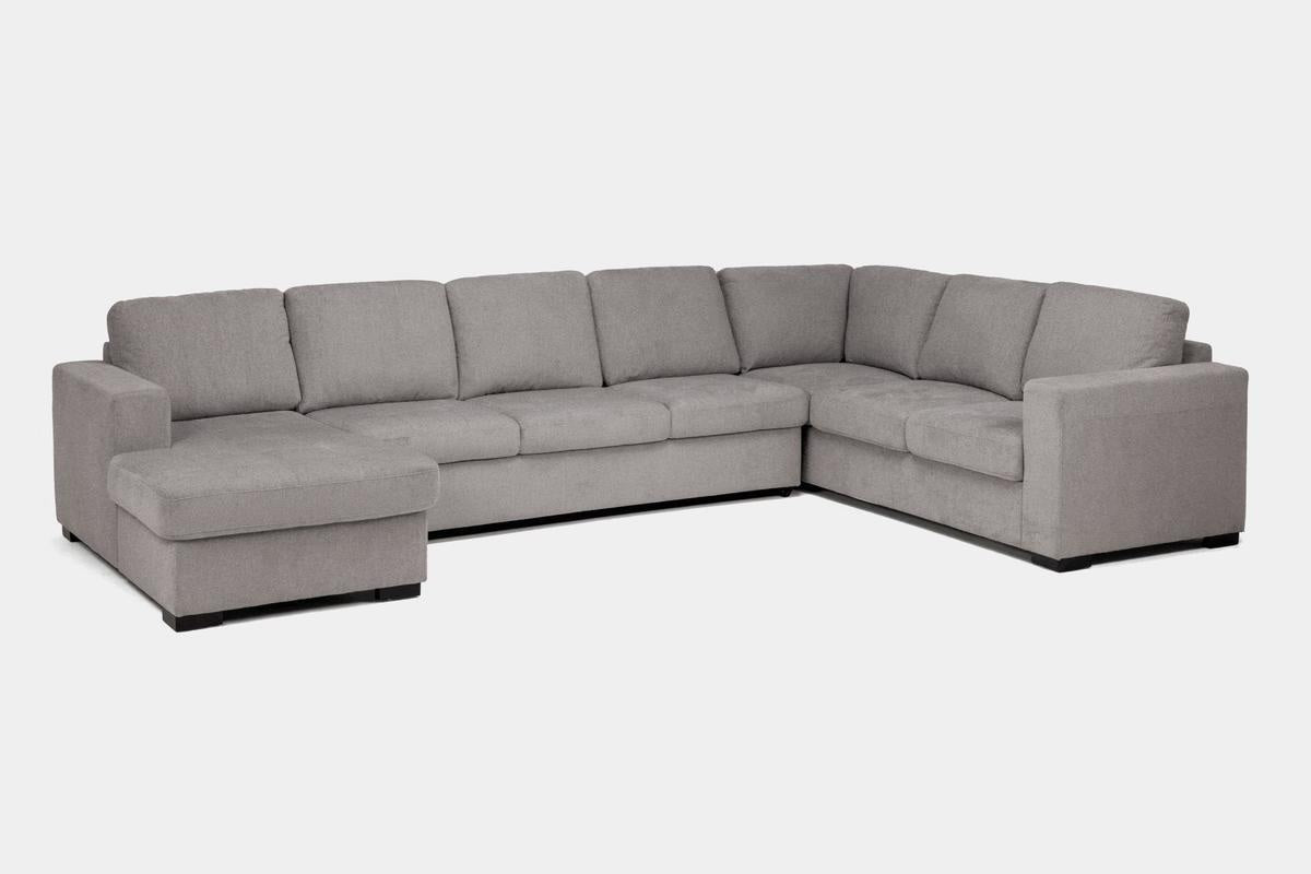 CLAIRE158:Claire Full Pullout Tux Chaise, Angled